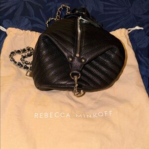 Rebecca Minkoff Black Quilted Crossbody Bag
